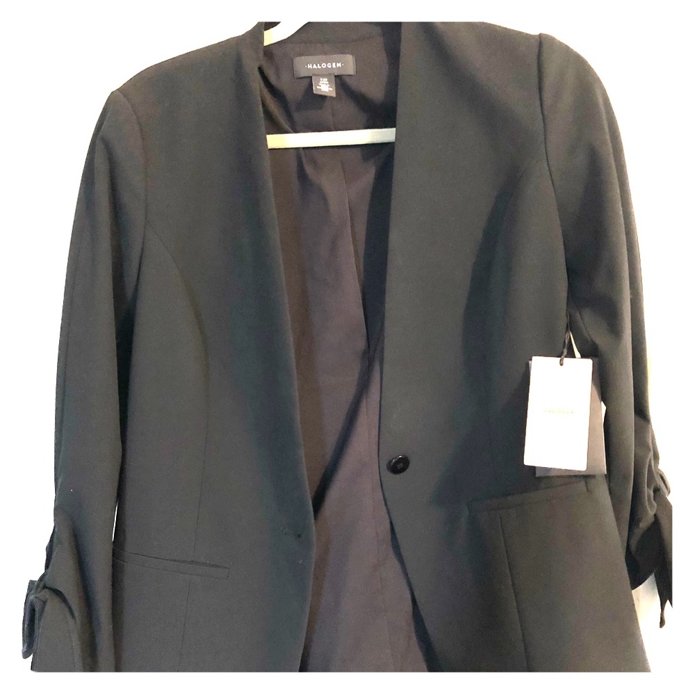 Halogen black blazer